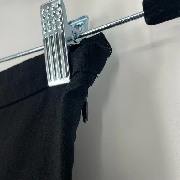 J. McLaughlin Women's Black Elastic Waist Comfort Ankle Leggings Pants Size 2 - Picture 6 of 11